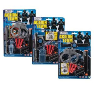 Gun hand suction dart police set