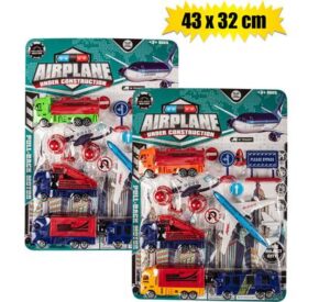 Vehicle playset airport 43x32cm