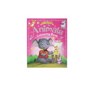 Book colouring first animals