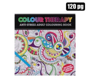 Book colouring therapy 120 page 21x20cm