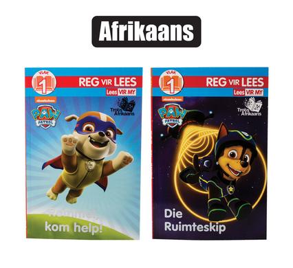 Book paw patrol afrikaans read vlak 1