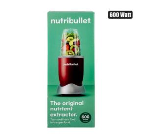 Nutribullet blender orgnl 600w 5pce red